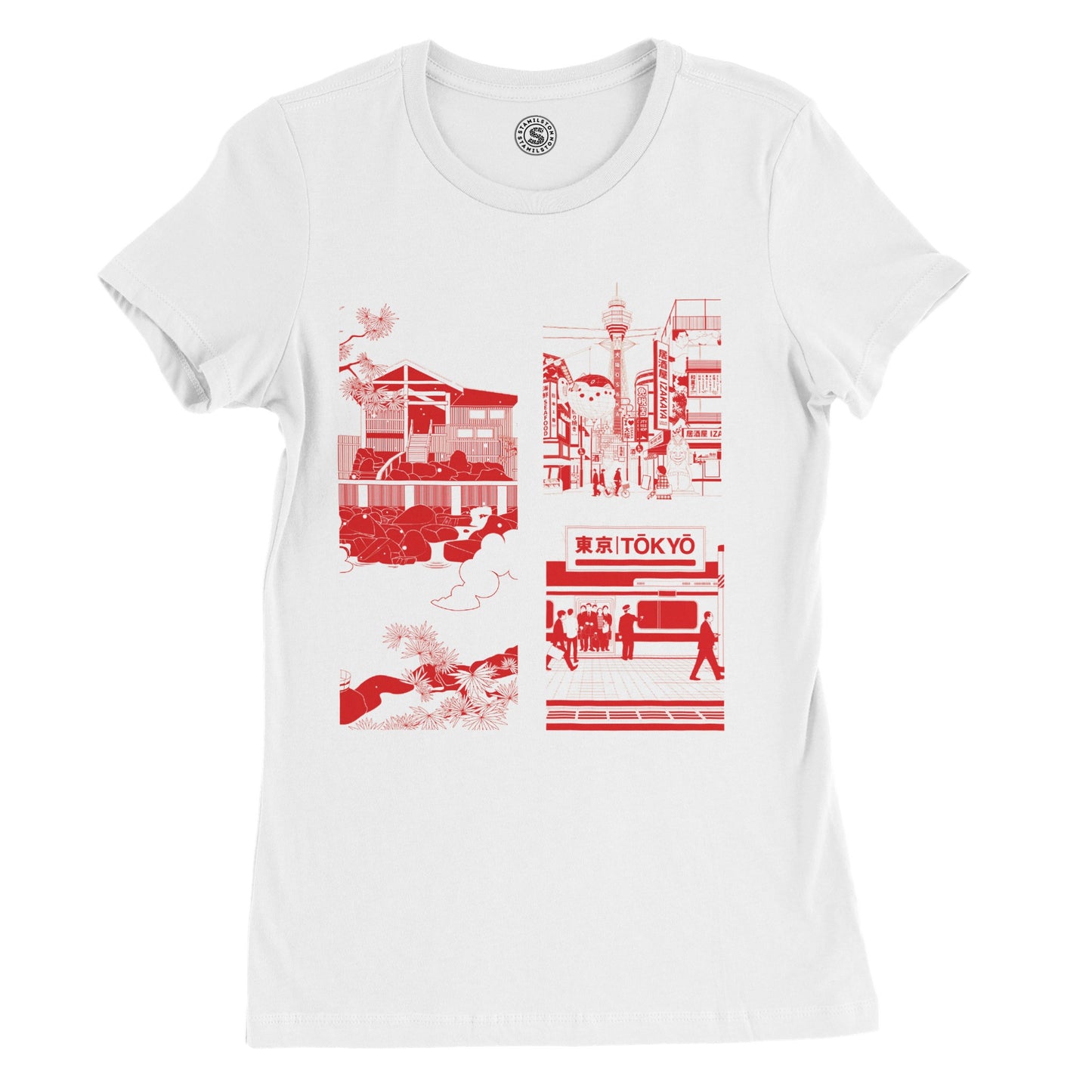 T-shirt med tryck