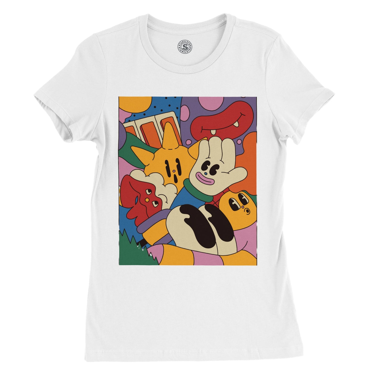 T-shirt med tryck