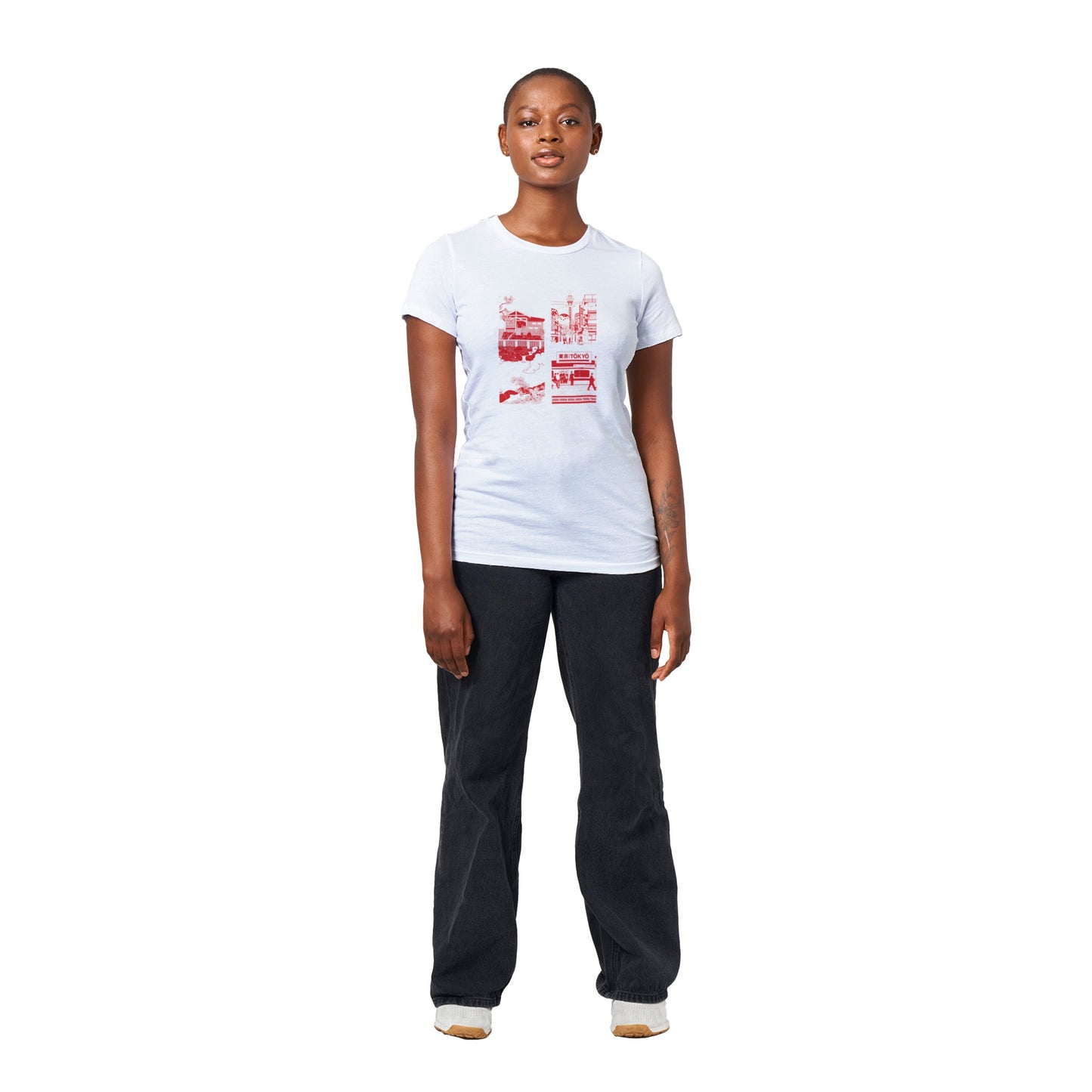 T-shirt med tryck