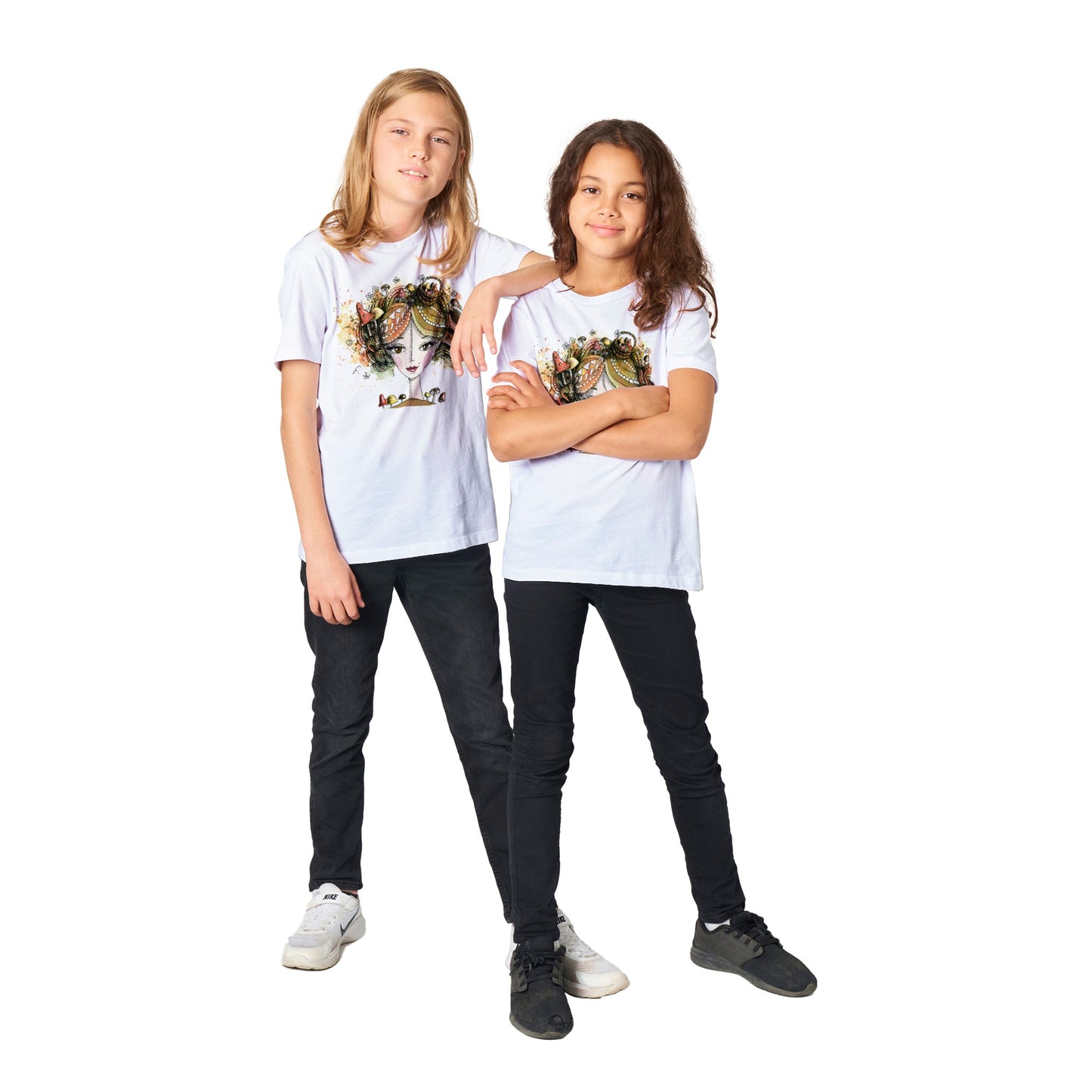 T-shirt med tryck
